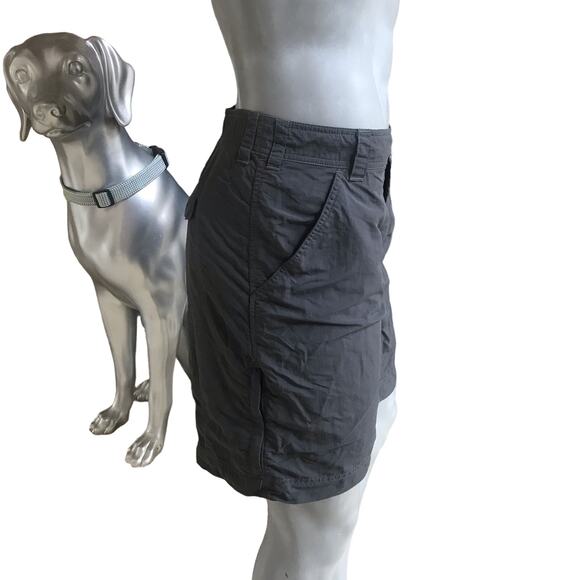 Eddie Bauer Sport Cargo Gray Polyester Hiking Shorts Men's Size 38 - Picture 2 of 5